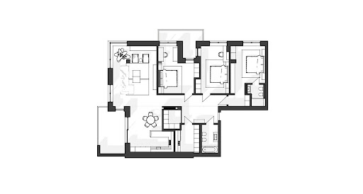 Ảnh nội thất căn hộ 160m2 ở Lviv, Ukraine