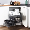 Hình ảnh của Bộ rổ góc LEMANS II Hafele 541.29.481, màu đen