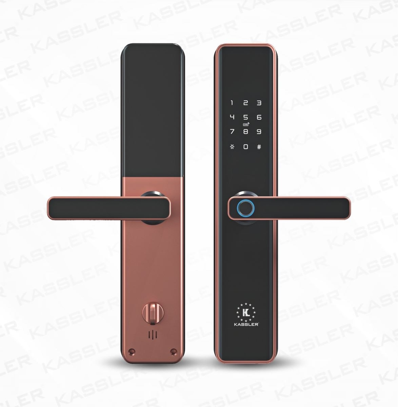 Hình ảnh của Khóa cửa Wifi Kassler KL-669Copper