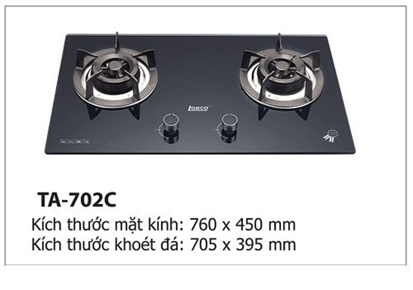 Bếp gas LORCA TA-702C