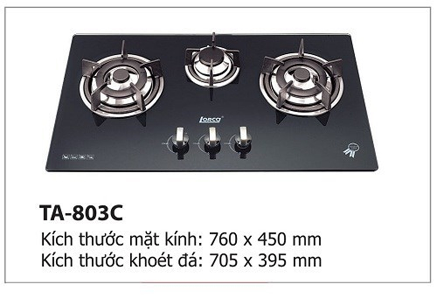 Bếp gas LORCA TA-803C
