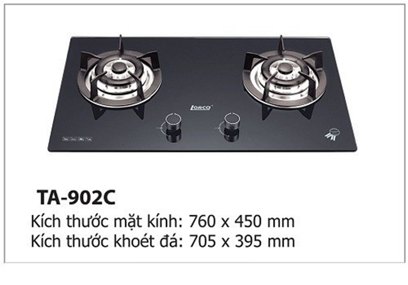 Bếp gas LORCA TA-902C
