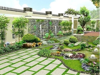 Báo Giá Các Mẫu Đá Tự Nhiên Lát Sân Vườn Rẻ, Bền, Đẹp