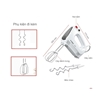 Kích thước máy đánh trứng cầm tay Bosch MFQ22100