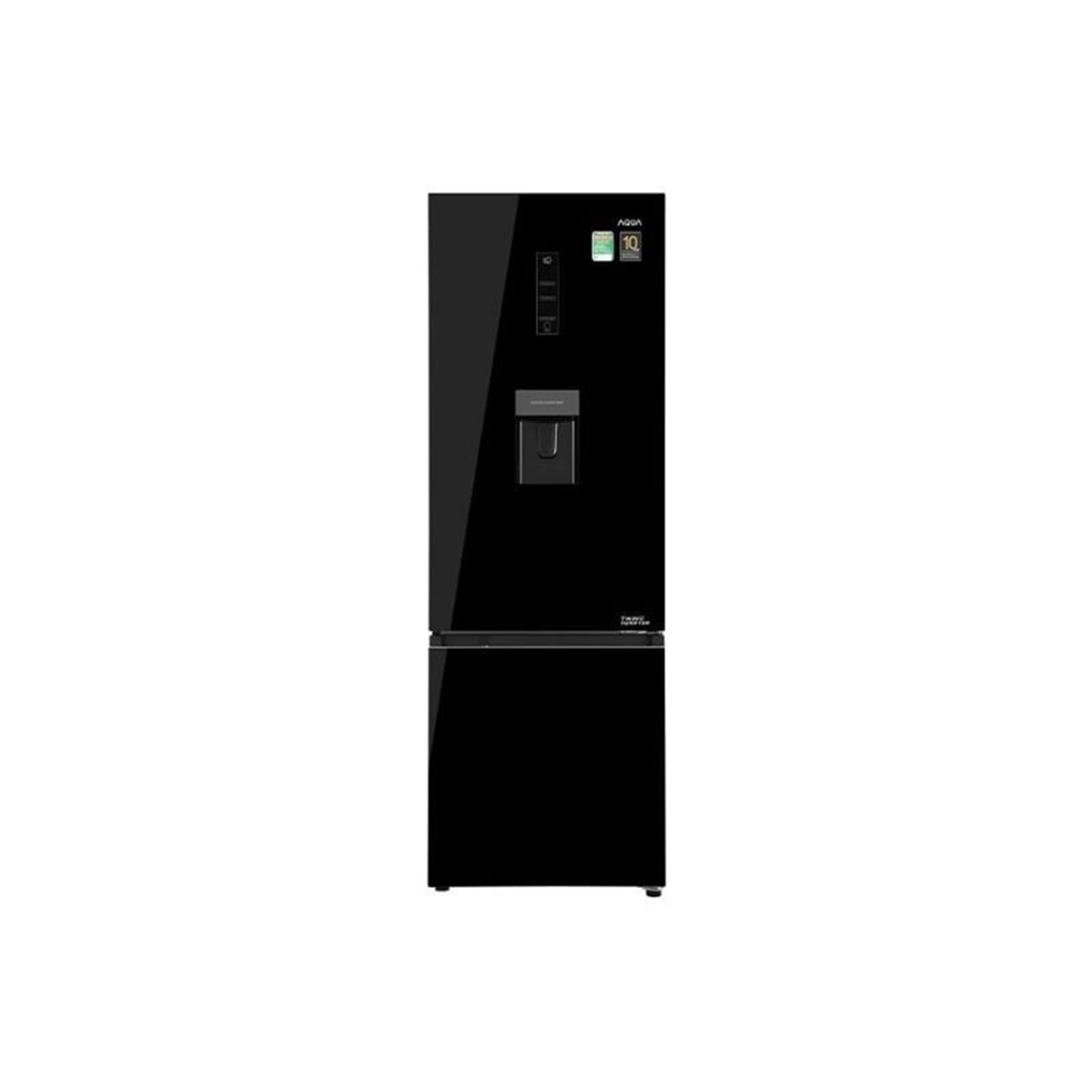 Tủ lạnh 2 cánh ngăn đá dưới Inverter 320 lít Aqua AQR-B379MA(WGB)