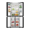 Ảnh tủ lạnh 4 cánh Multi Doors Inverter 410 lít Aqua AQR-M466XA(GB)